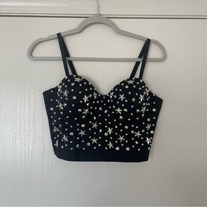 Midnights Corset Crop Top